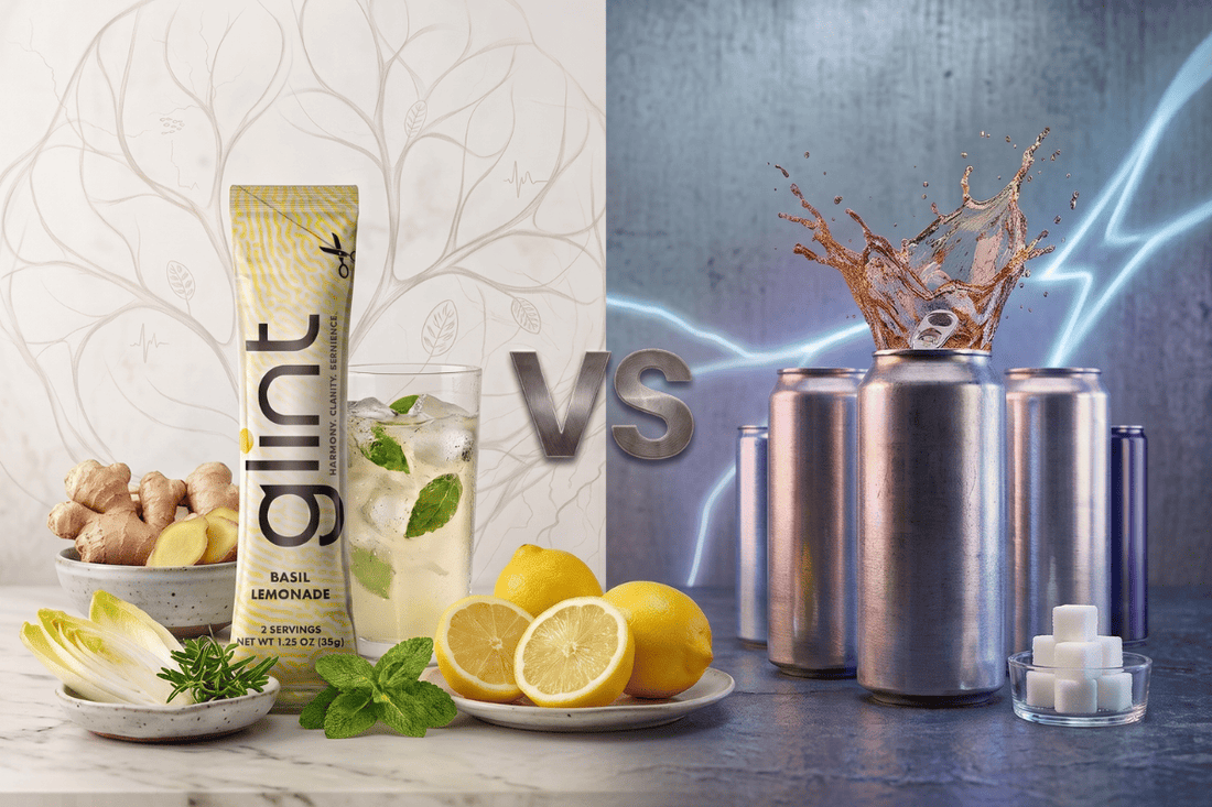 GLINT Beverage vs. Traditional Energy Drinks: How Are They Different?