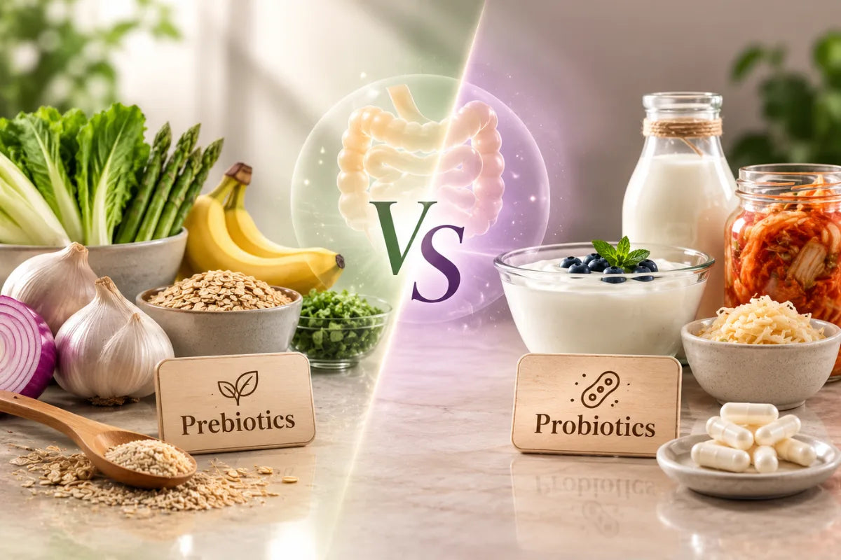 Prebiotics vs Probiotics