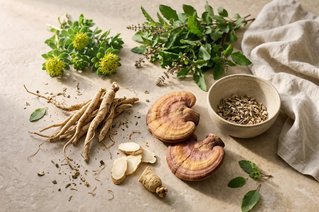 What Are Adaptogens: Types, Benefits, & How They Work